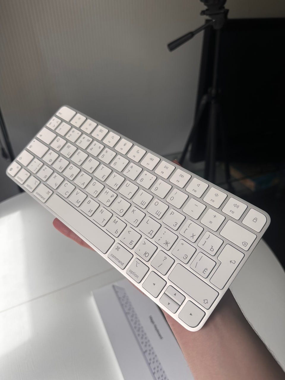 Apple Magic Keyboard (Lightning, без Touch ID), серая