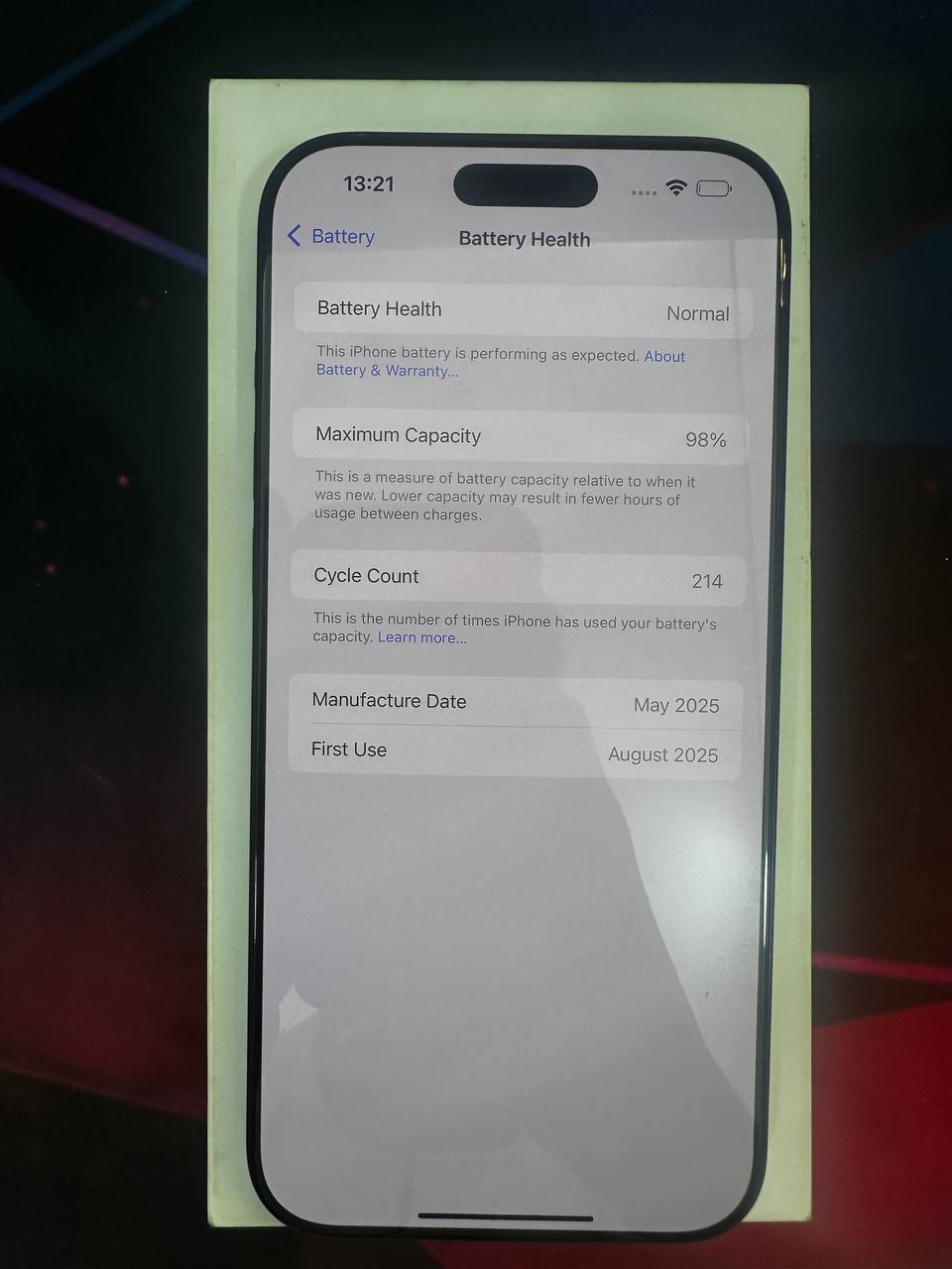 iPhone 16 Pro Max 256GB