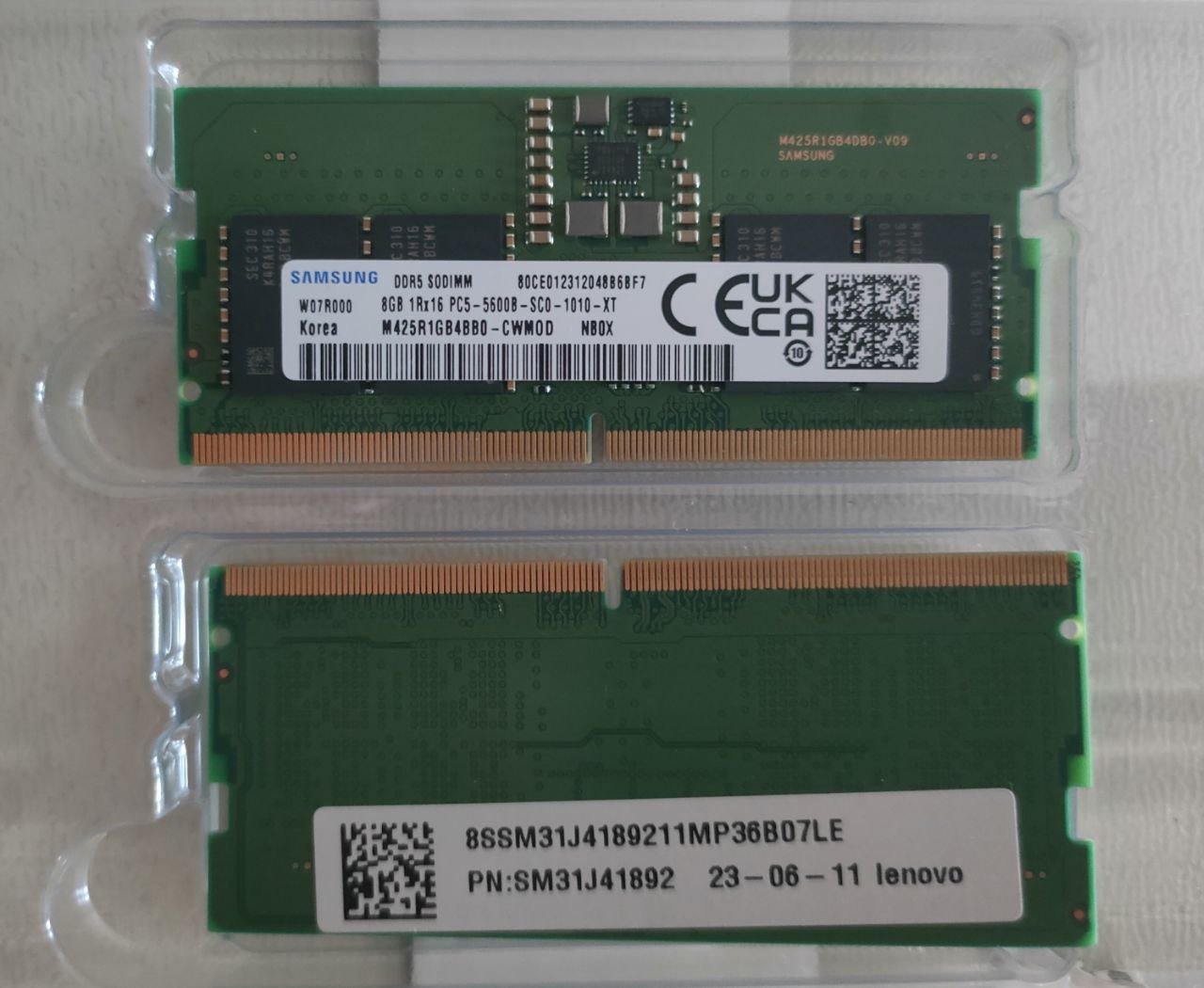 Оперативная память Samsung SODIMM DDR5 2x8GB