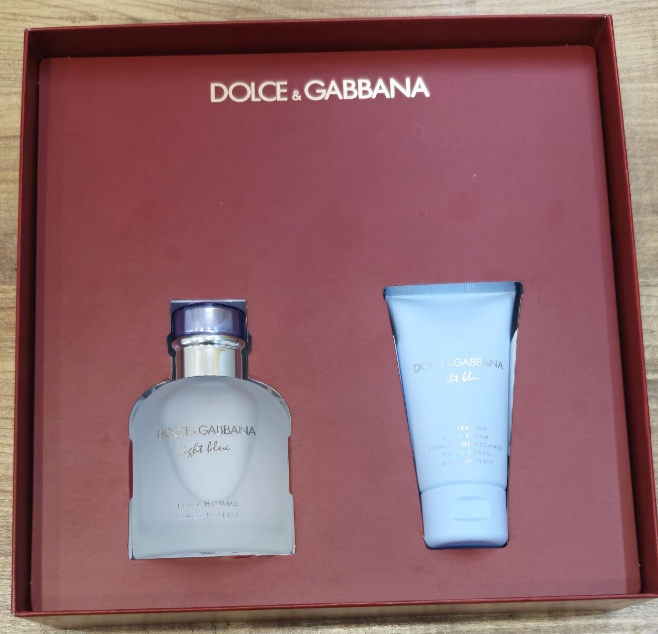 Подарочный набор Dolce & Gabbana Light Blue Pour Homme
