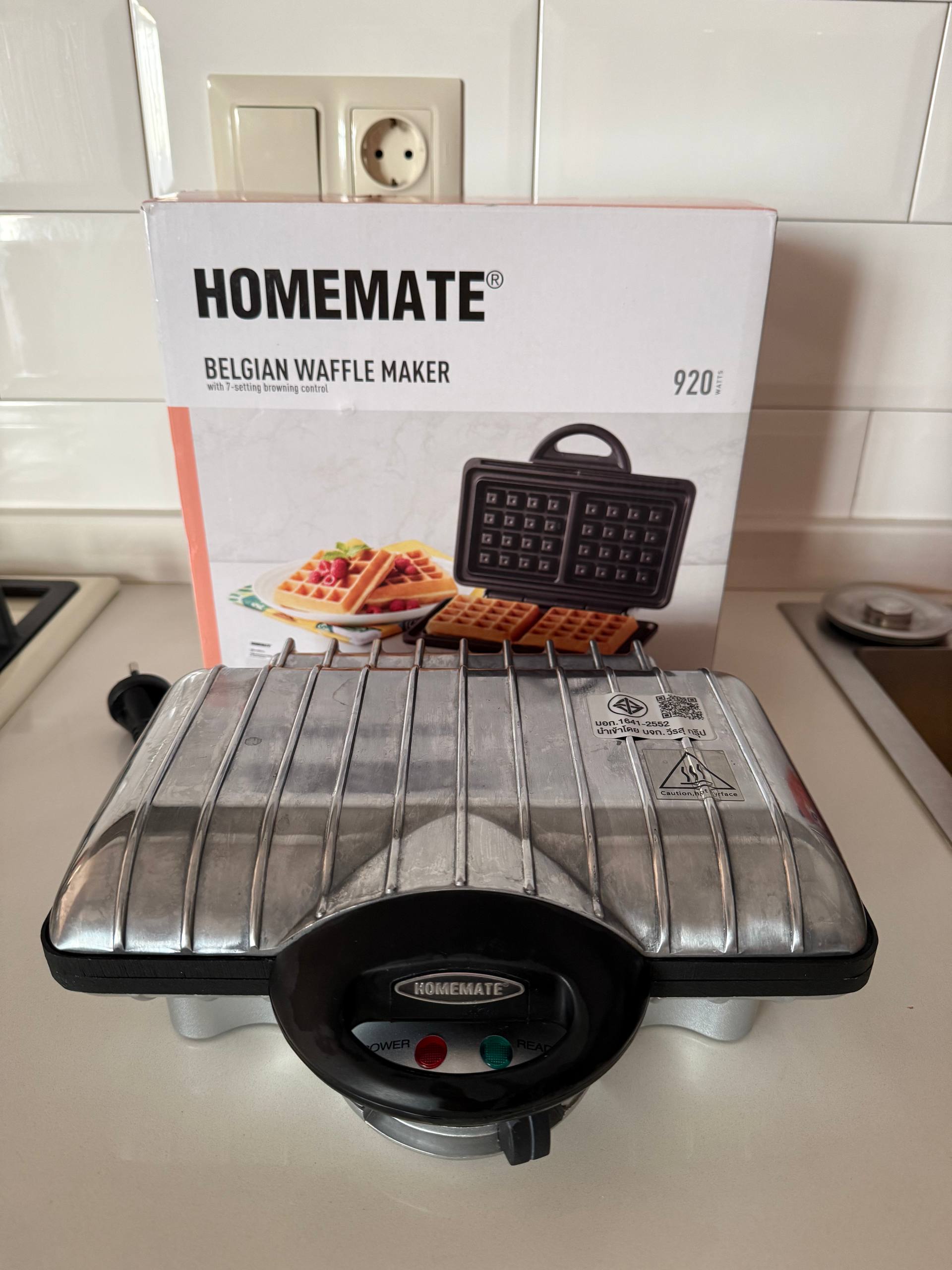 Вафельница Homemate Belgian Waffle Maker, 920 Вт