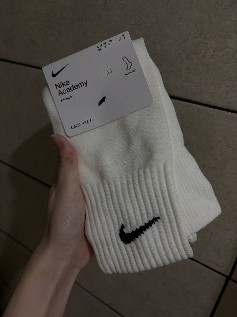 Мужские футбольные носки Nike, размер 38-42 EUR