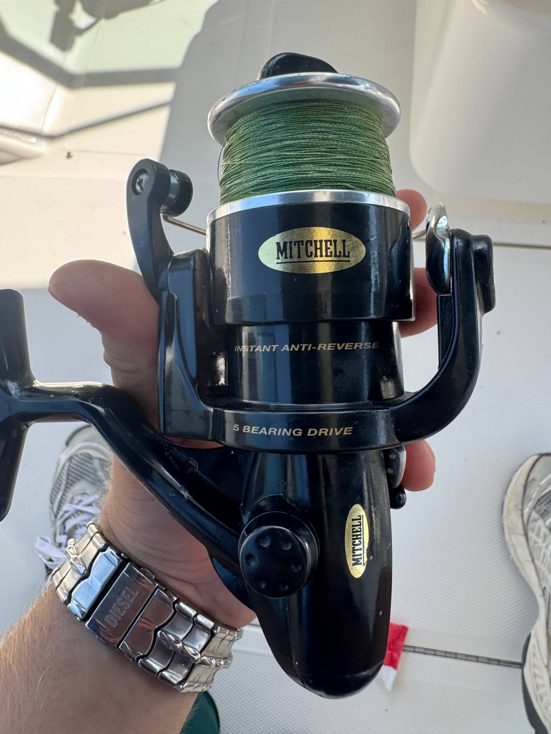 Катушка Mitchell 306x со шнуром Kaida