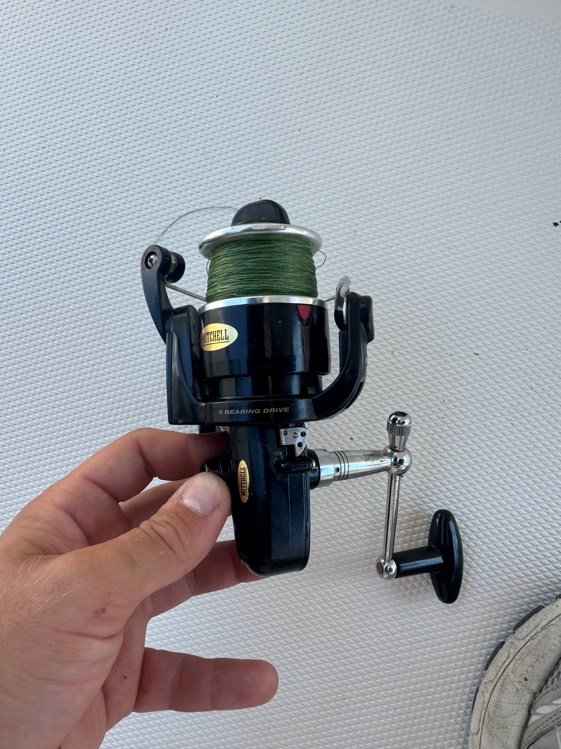 Катушка Mitchell 306x со шнуром Kaida
