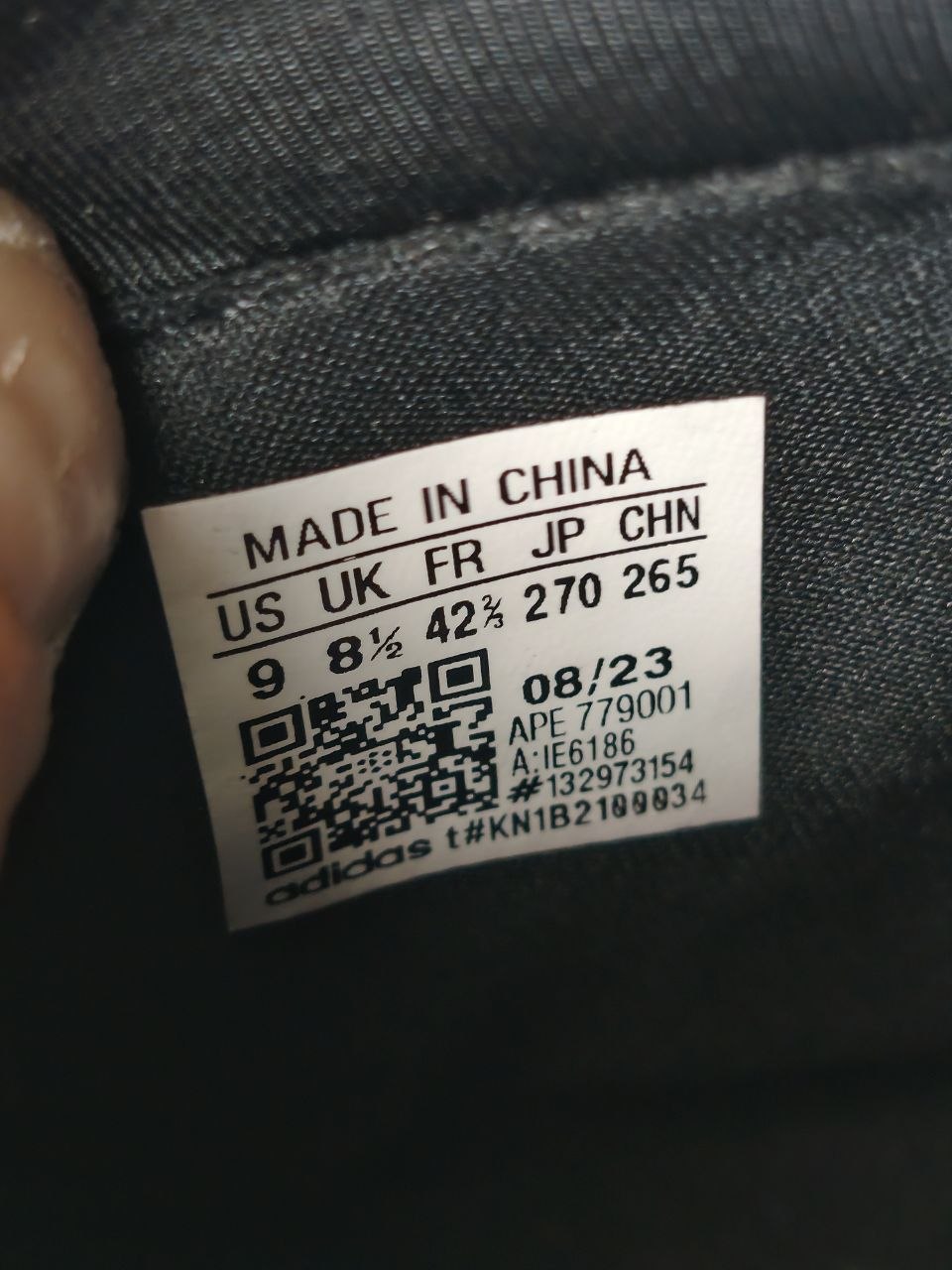 Adidas Fear Of God кроссовки, размер 42.5