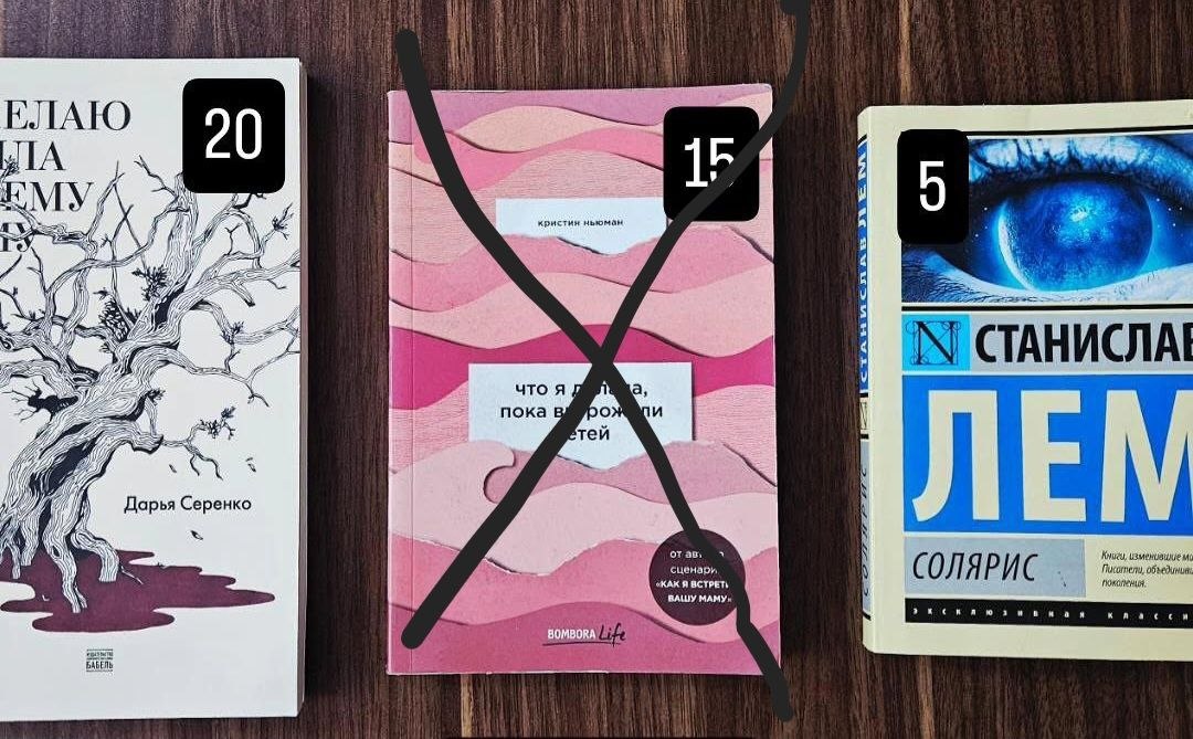 Книги в мягких обложках