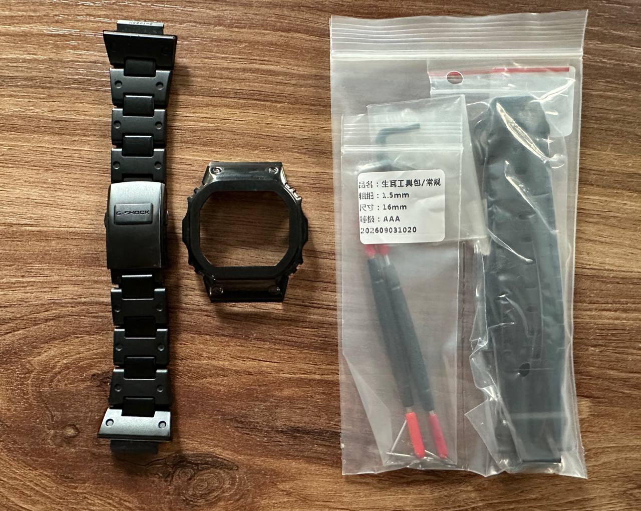 Металлический безель и ремешки для Casio G-Shock GW-5600