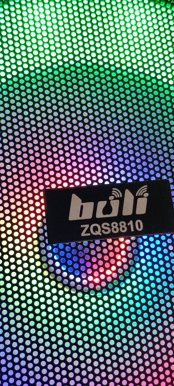 Портативная Bluetooth-колонка Buli ZQS8810 с RGB-подсветкой