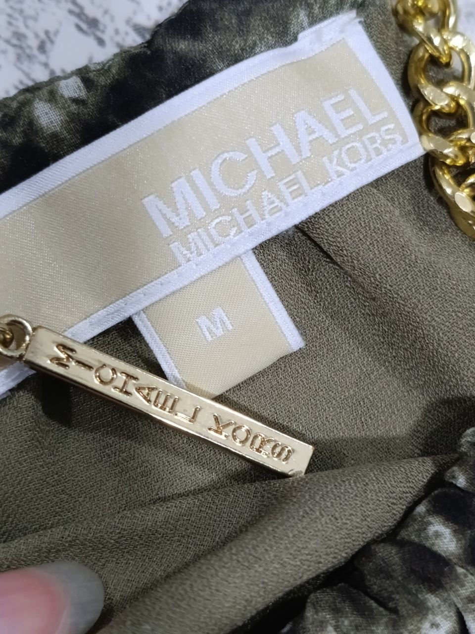 Платье MICHAEL Michael Kors леопардовое, размер M
