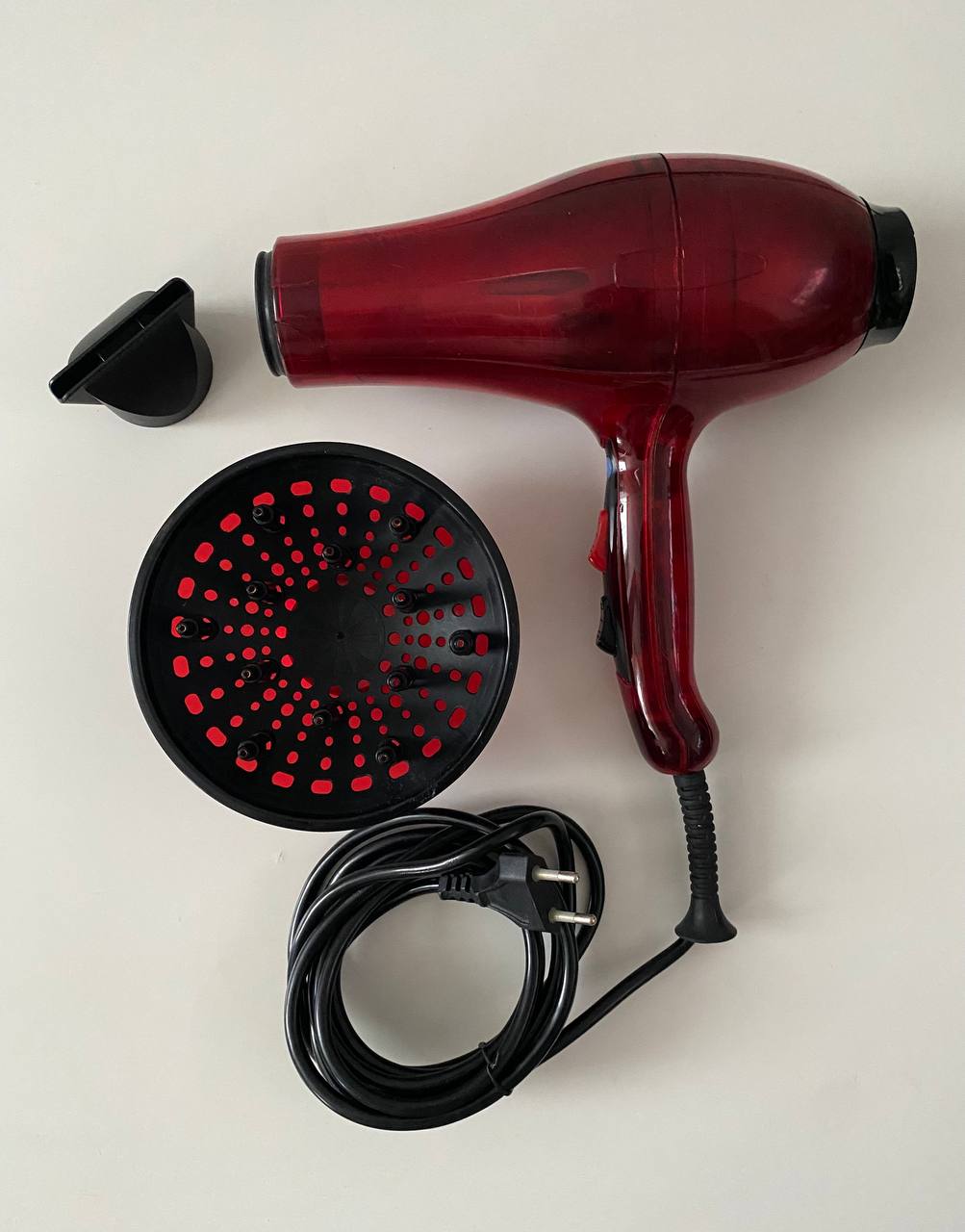 Профессиональный фен Gamma Piu Elmot X5 Tormalionic (Red)