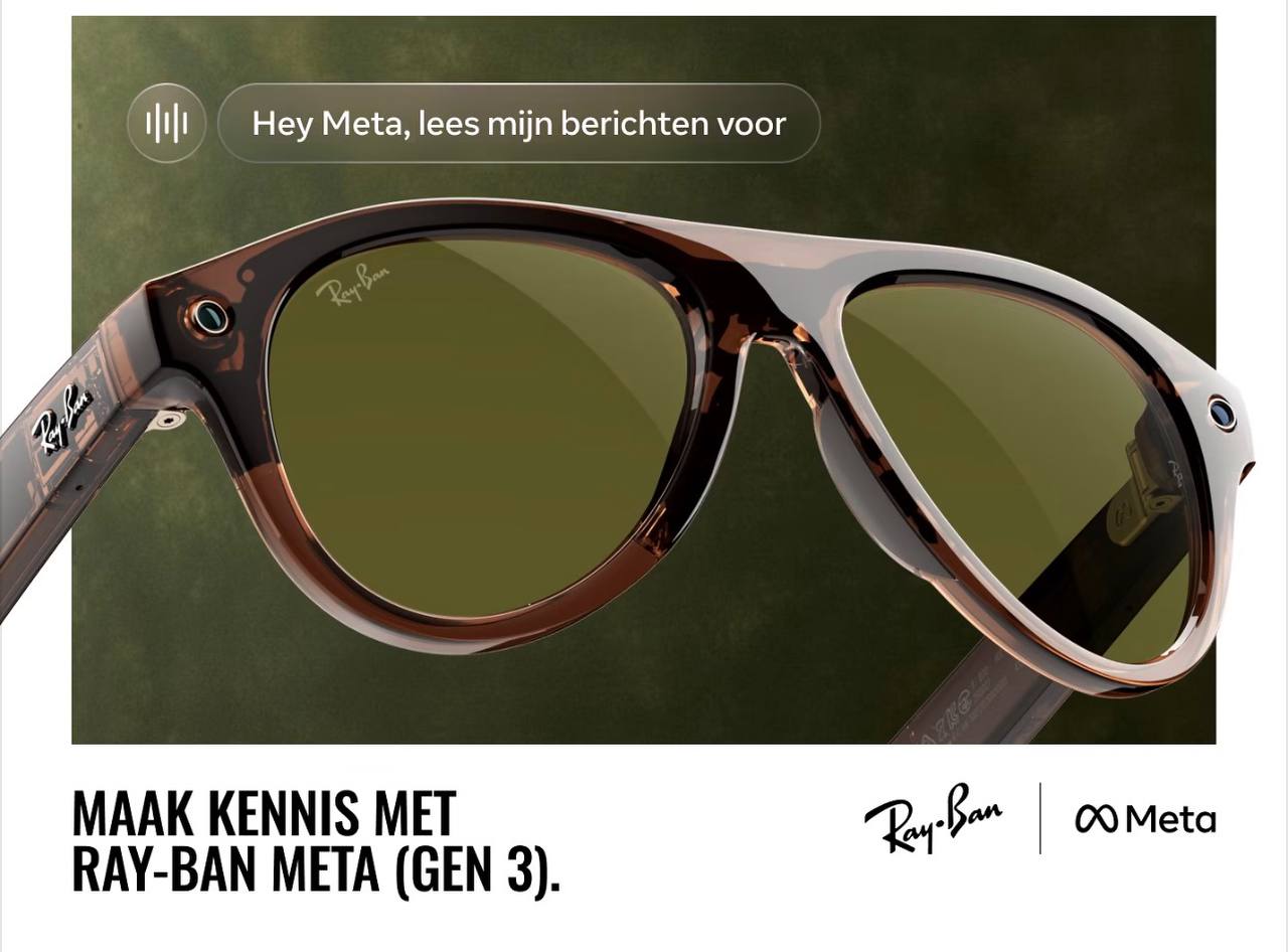 Умные очки Ray-Ban Aviator Meta (Gen 3)