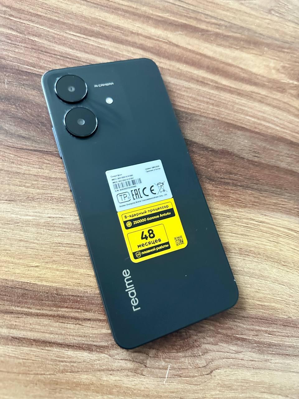 Смартфон realme Note 50 / C-серия, чёрный
