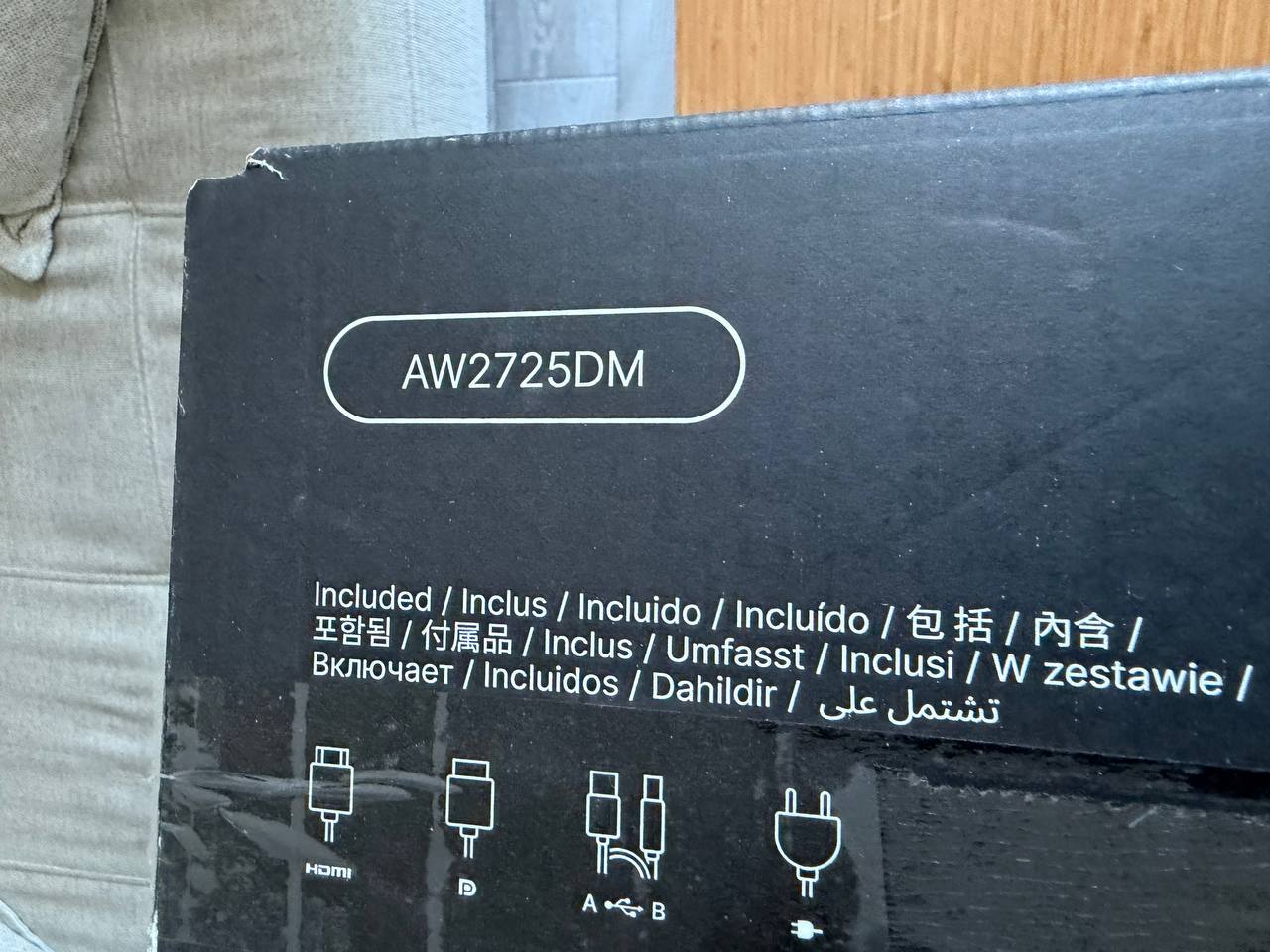 Монитор Alienware AW2725DM 27" QHD 180Hz