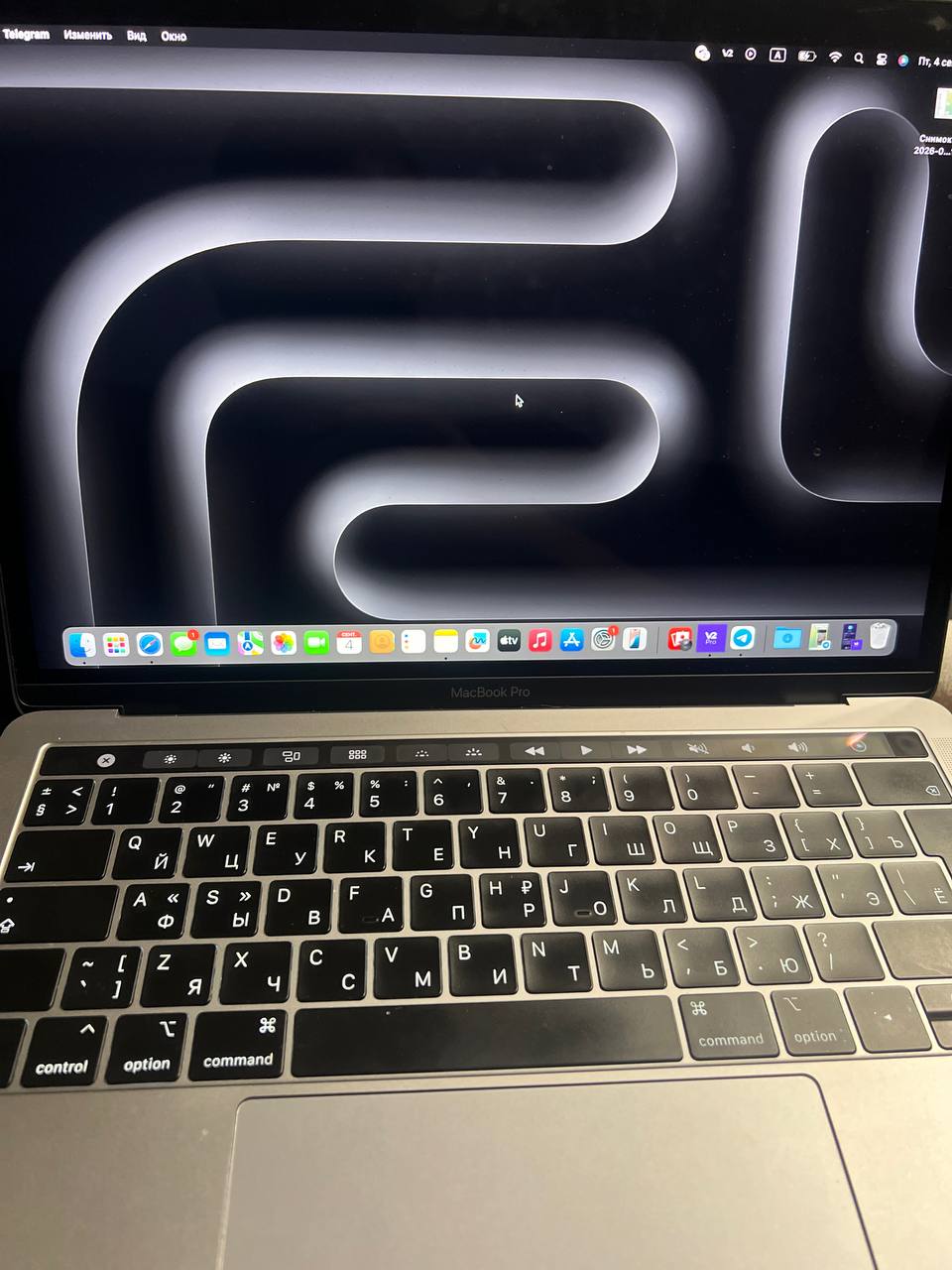 MacBook Pro 2019 (не работает экран)