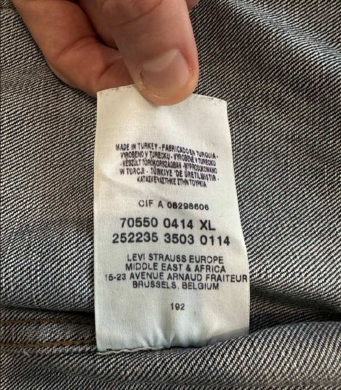 Джинсовая куртка Levi's