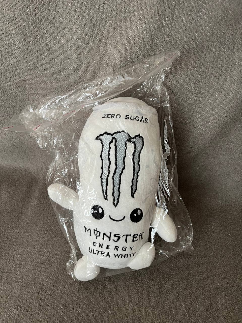 Мягкая игрушка Monster Energy Ultra White
