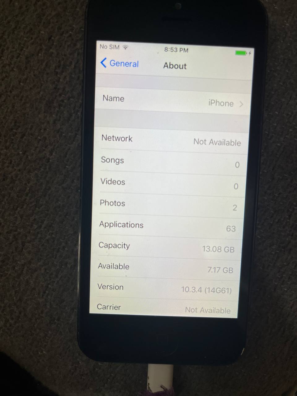 iPhone 5 16GB черный