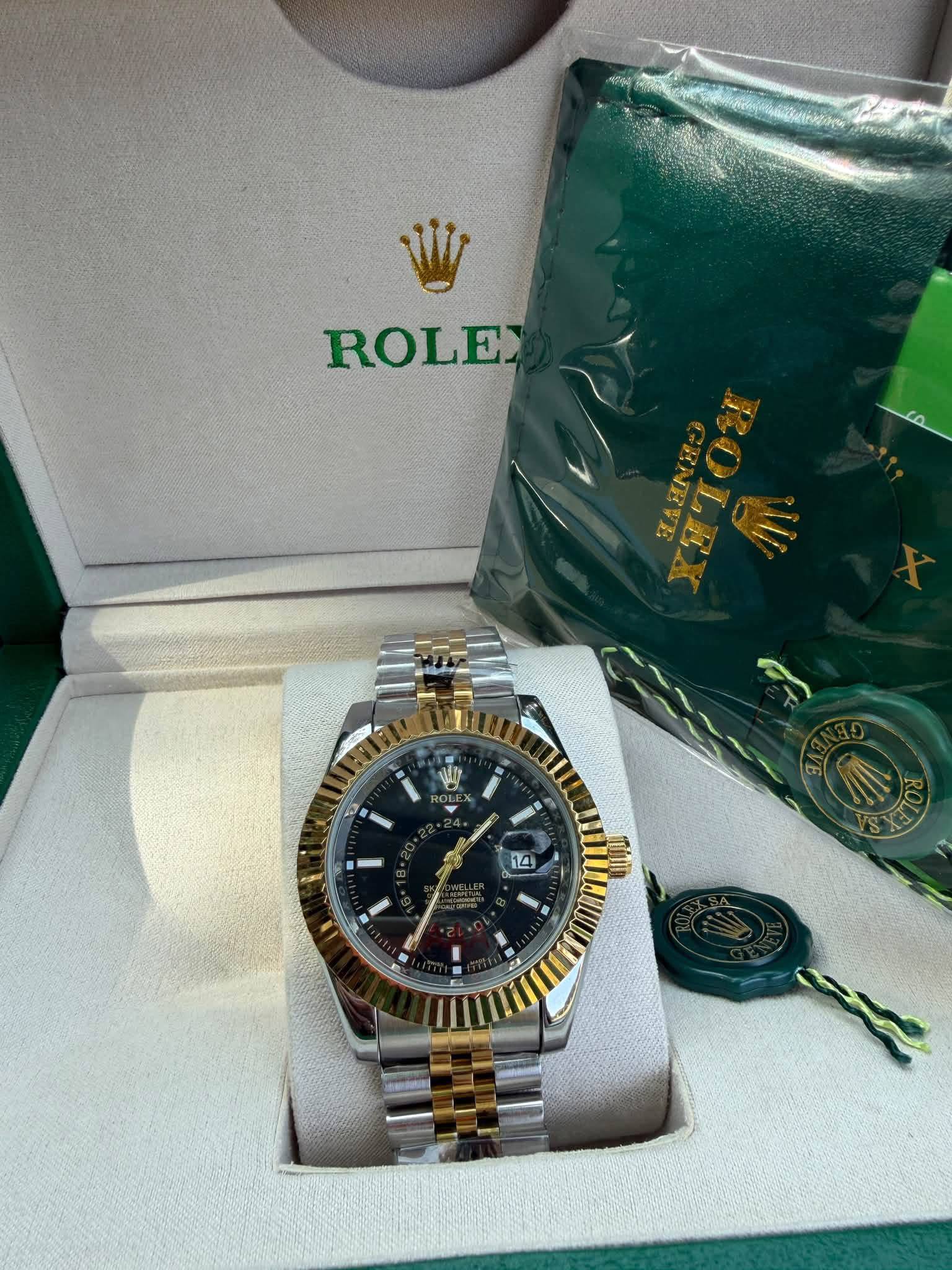 Реплика часов Rolex с документами