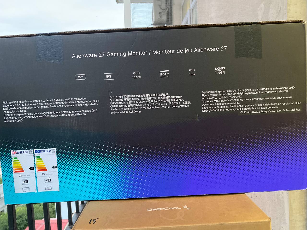 Монитор Alienware AW2725DM 27" QHD 180Hz