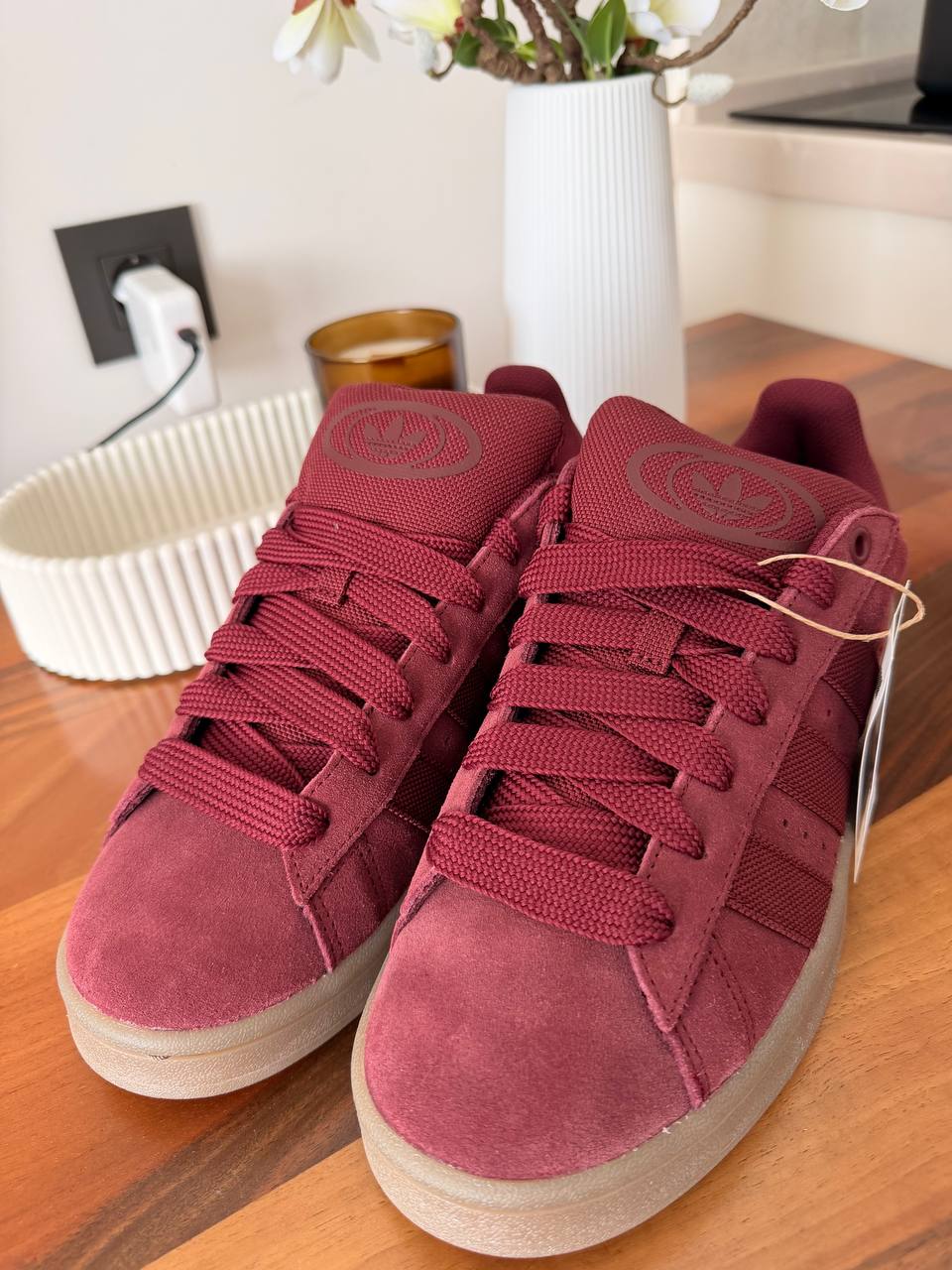 Adidas Campus Shadow Red / Gum, EU 42