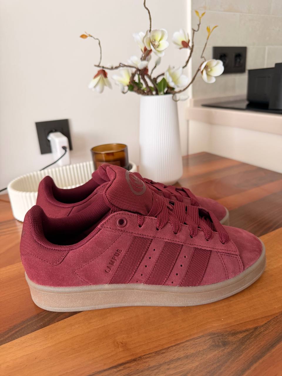 Adidas Campus Shadow Red / Gum, EU 42