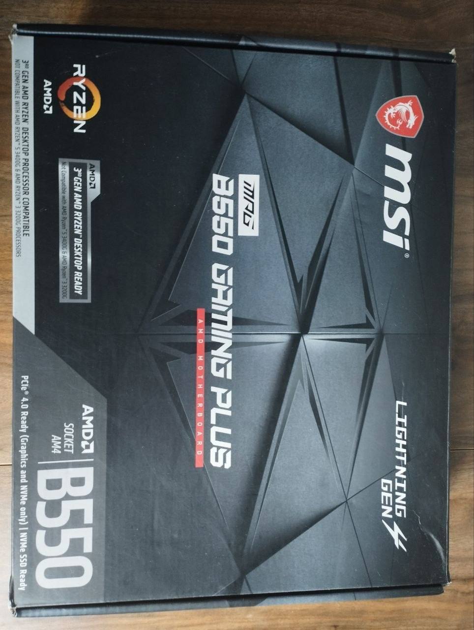 Материнская плата MSI MPG B550 GAMING PLUS
