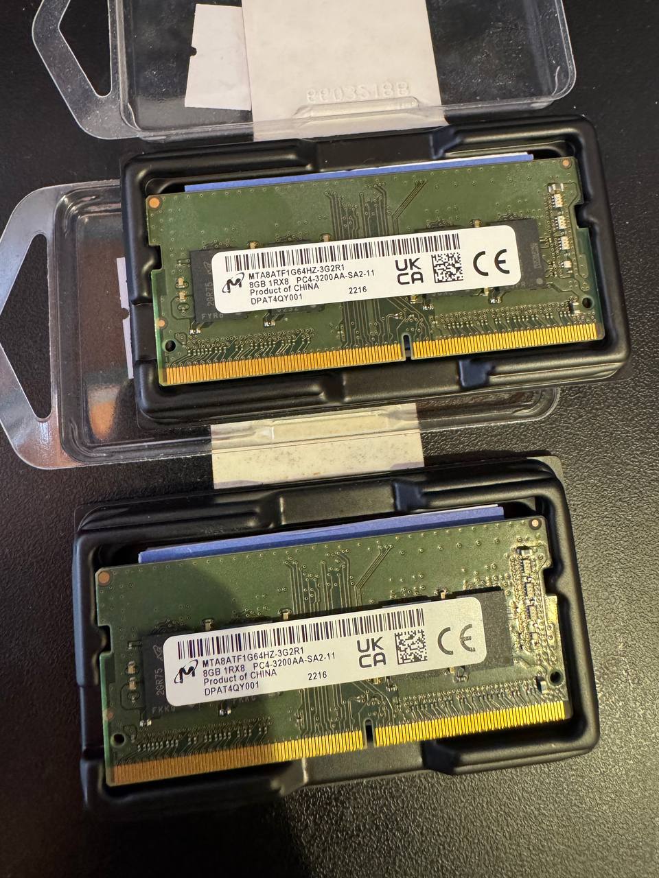 Оперативная память SODIMM 8GB DDR4-3200 (пара)
