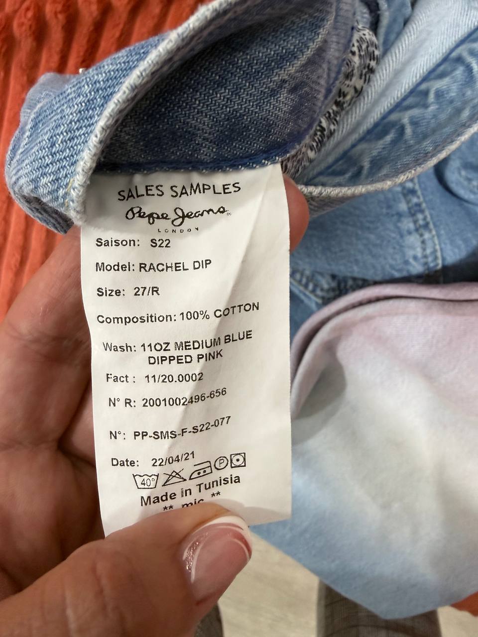 Джинсы Pepe Jeans укороченные, размер M