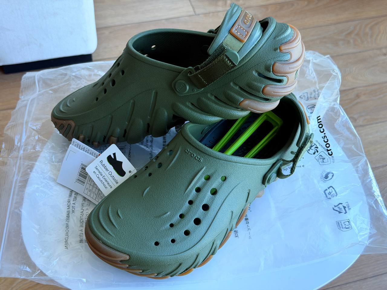 Crocs Echo Clog Atmosphere, размер M9 (42-43)