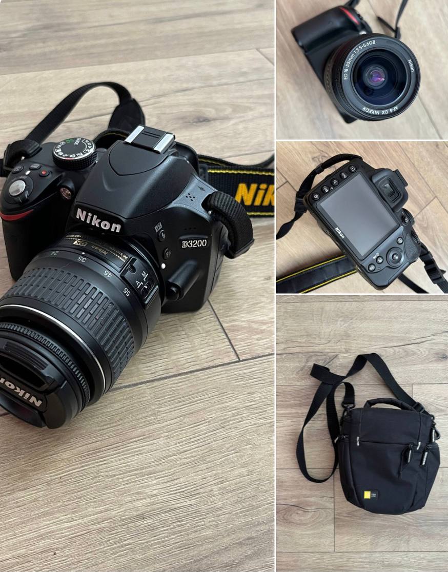 Nikon D3200 с китовым объективом