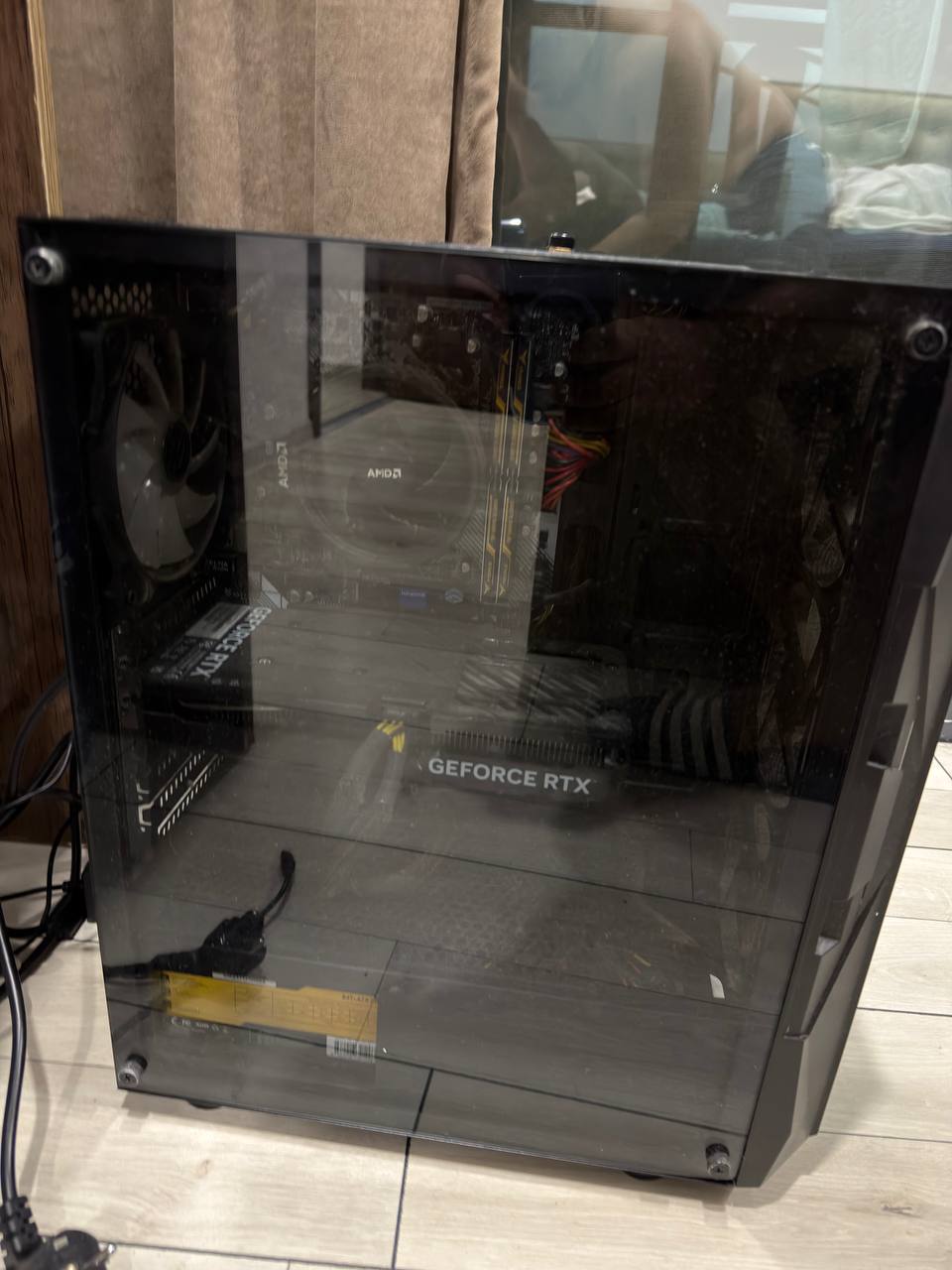 Игровой ПК RTX 4060 + Ryzen 5 5600 + монитор 27" + клавиатура + мышь
