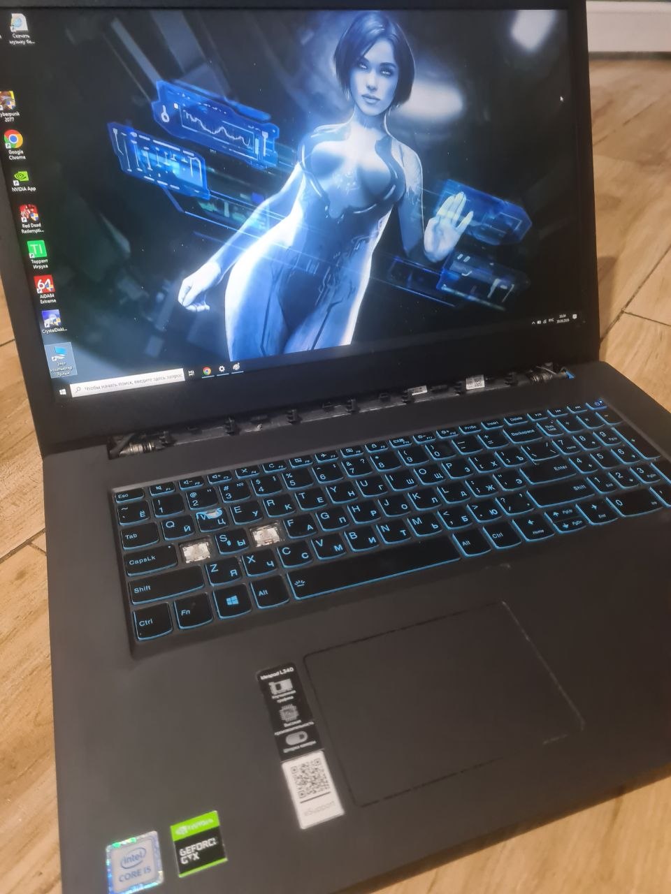 Игровой ноутбук Lenovo IdeaPad L340-17IRH Gaming 17.3"
