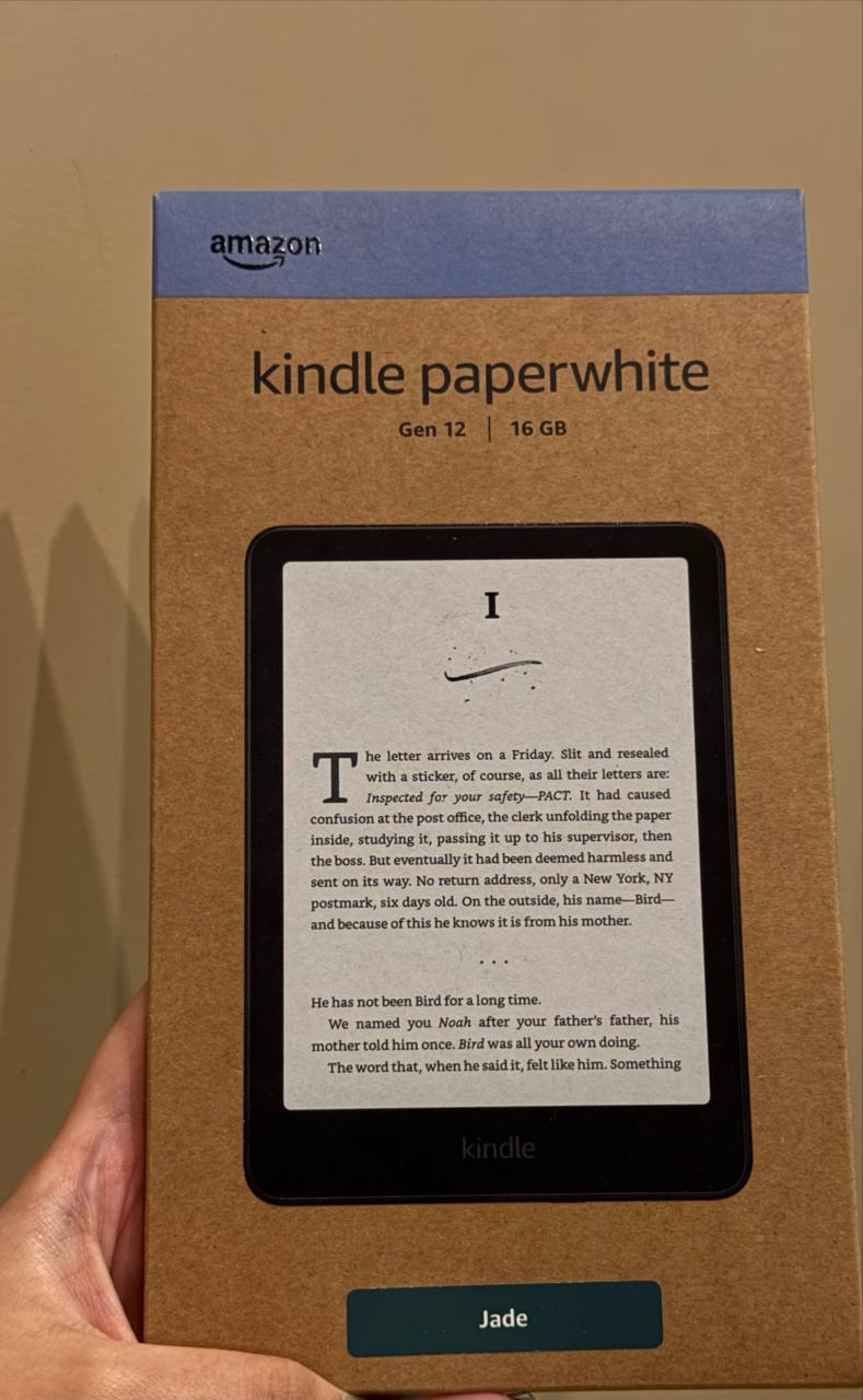 Kindle Paperwhite 12th Generation, зелёный