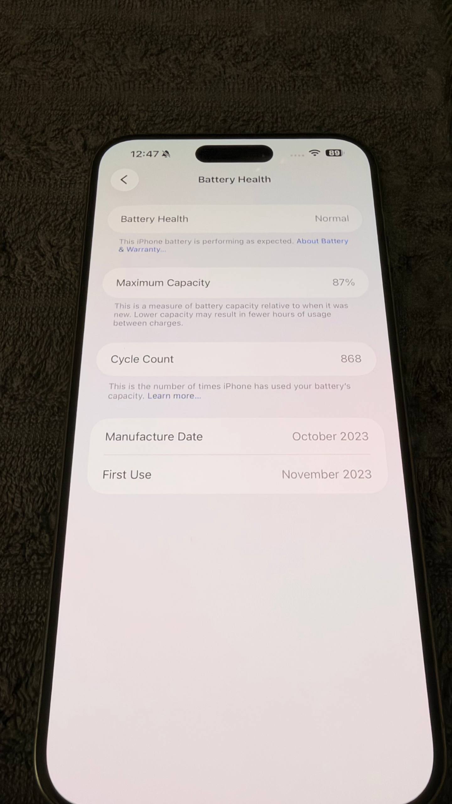 iPhone 15 Pro Max 512GB Natural Titanium