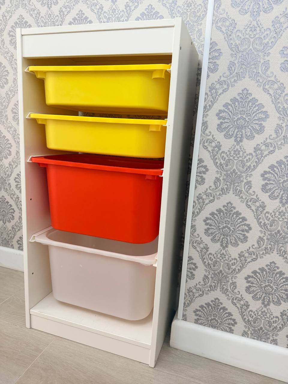 Система хранения IKEA TROFAST с 4 контейнерами