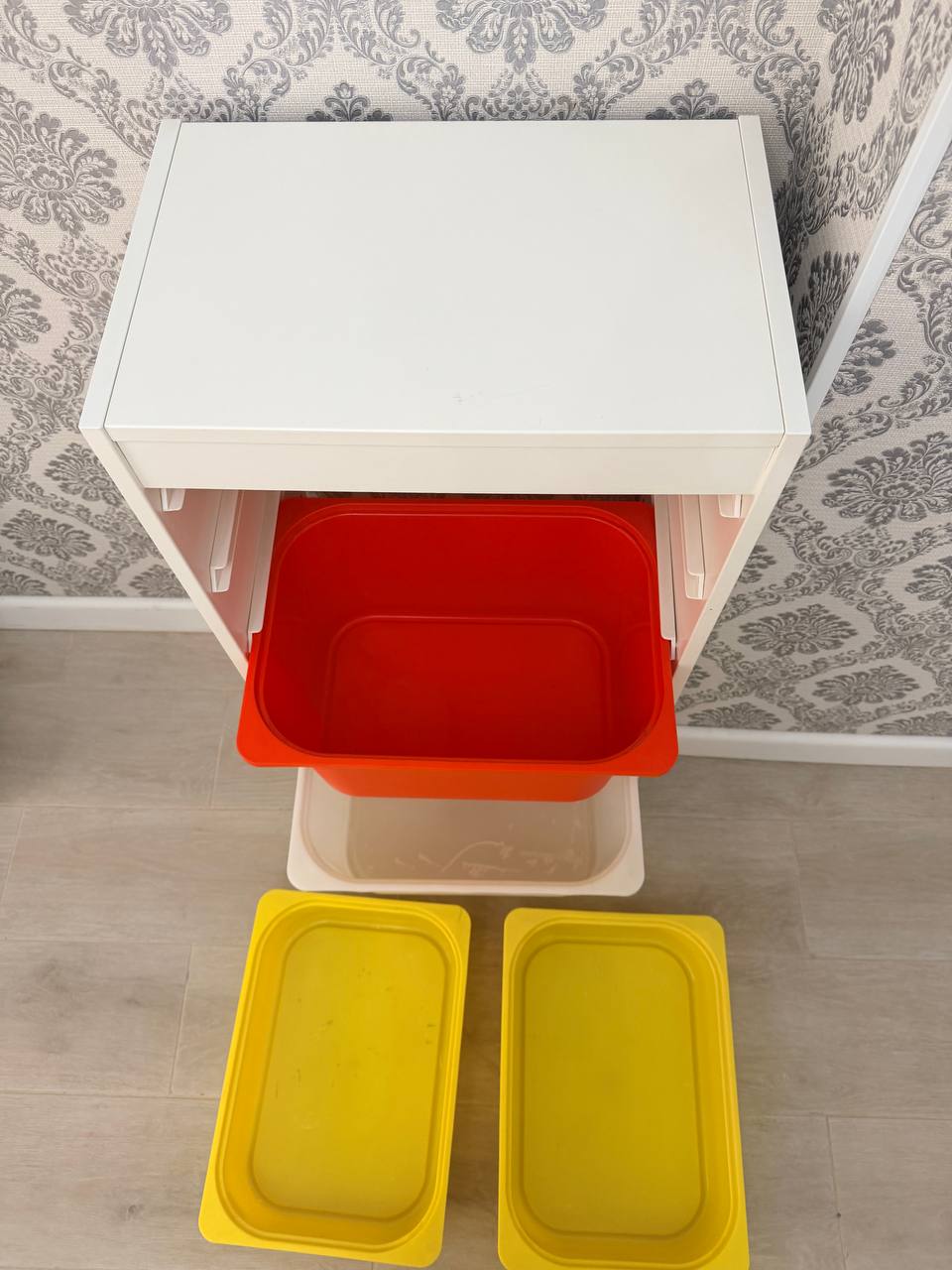 Система хранения IKEA TROFAST с 4 контейнерами