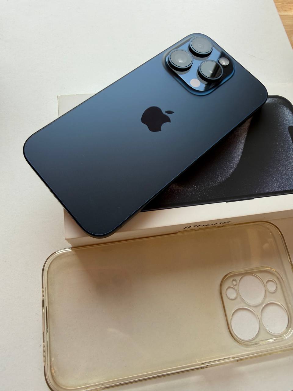 iPhone 15 Pro 256GB Blue Titanium (A3104, экран заменён)