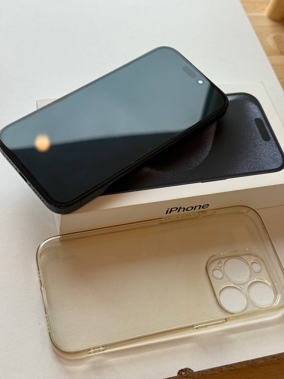 iPhone 15 Pro 256GB Blue Titanium (A3104, экран заменён)