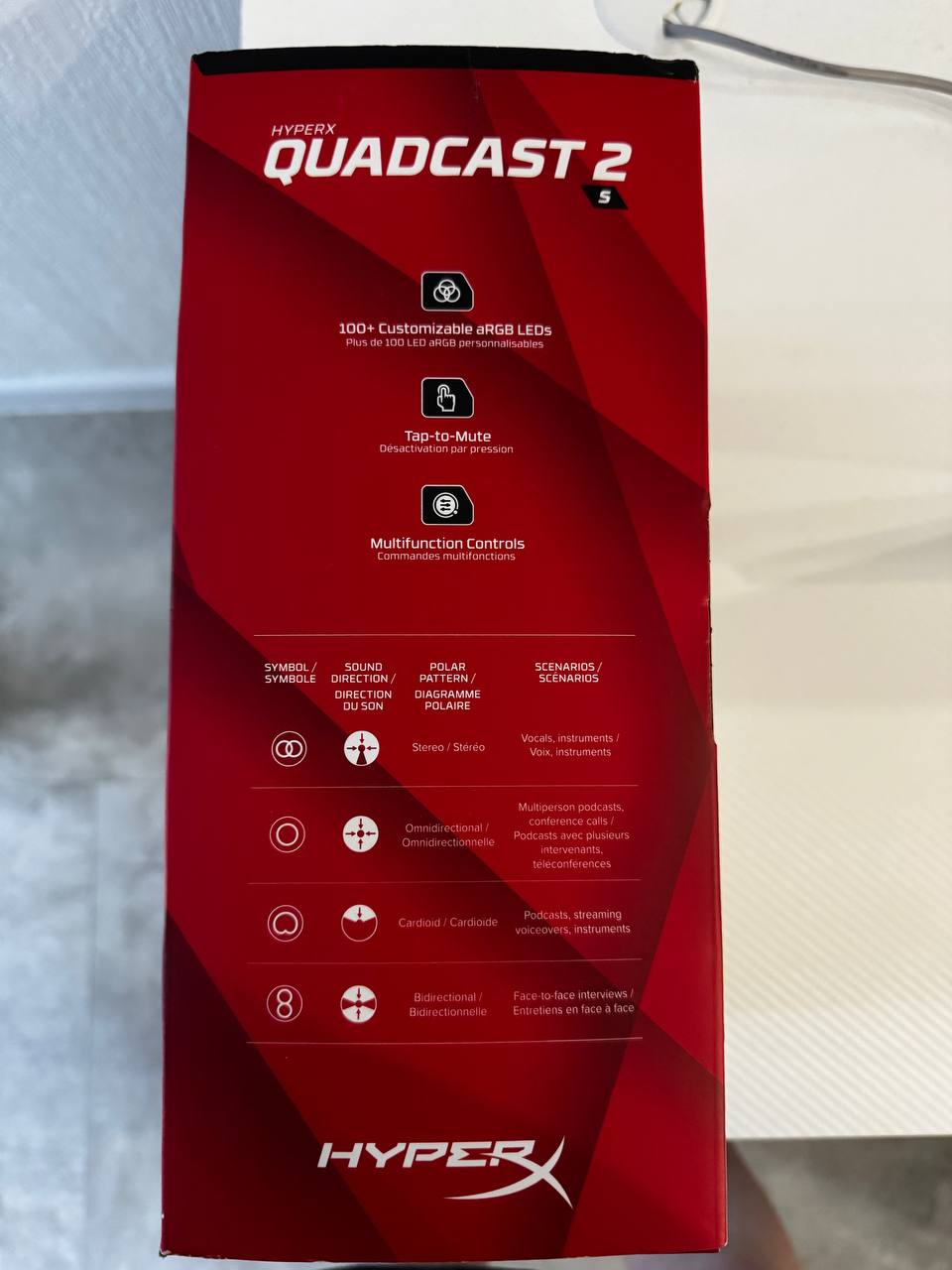 Микрофон HyperX QuadCast 2