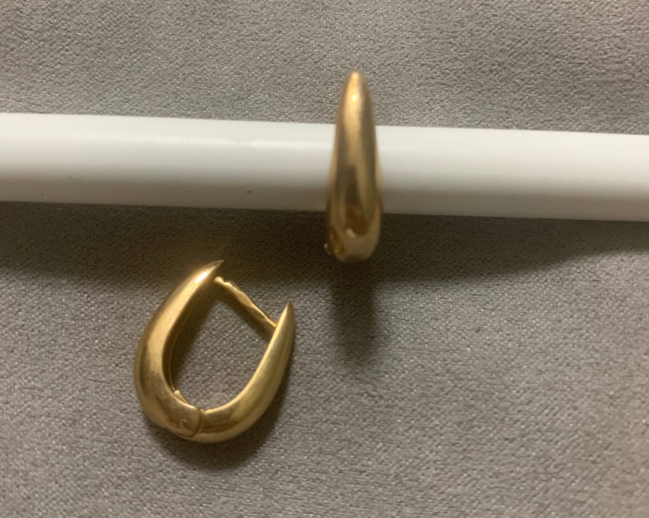 Серьги серебро 925 с позолотой