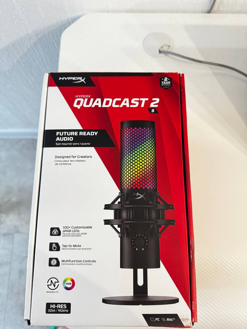 Микрофон HyperX QuadCast 2