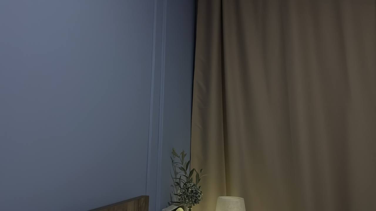 Шторы блэкаут бежевые 190x283
