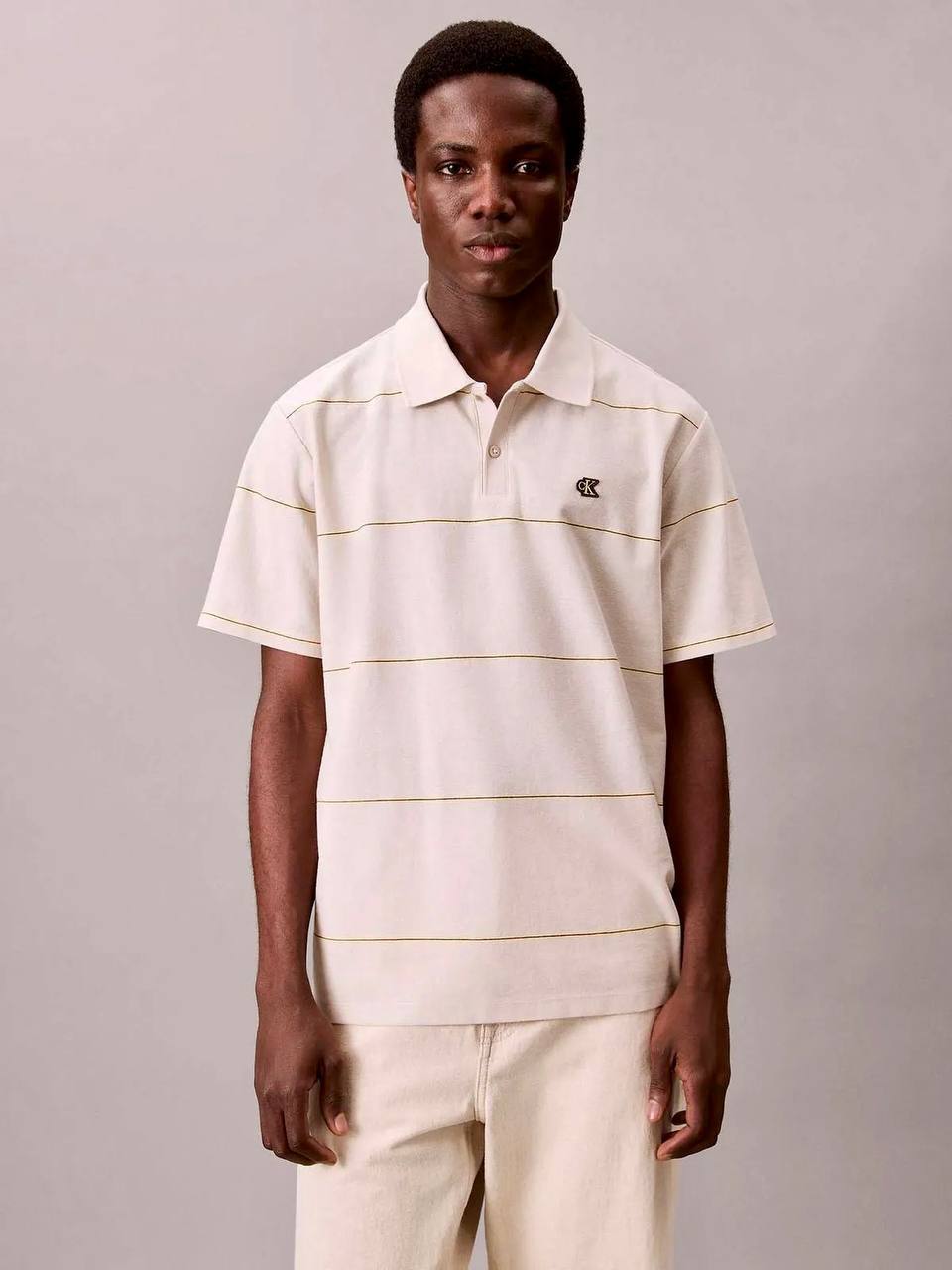 Мужская рубашка-polo Calvin Klein, Relaxed Fit, L