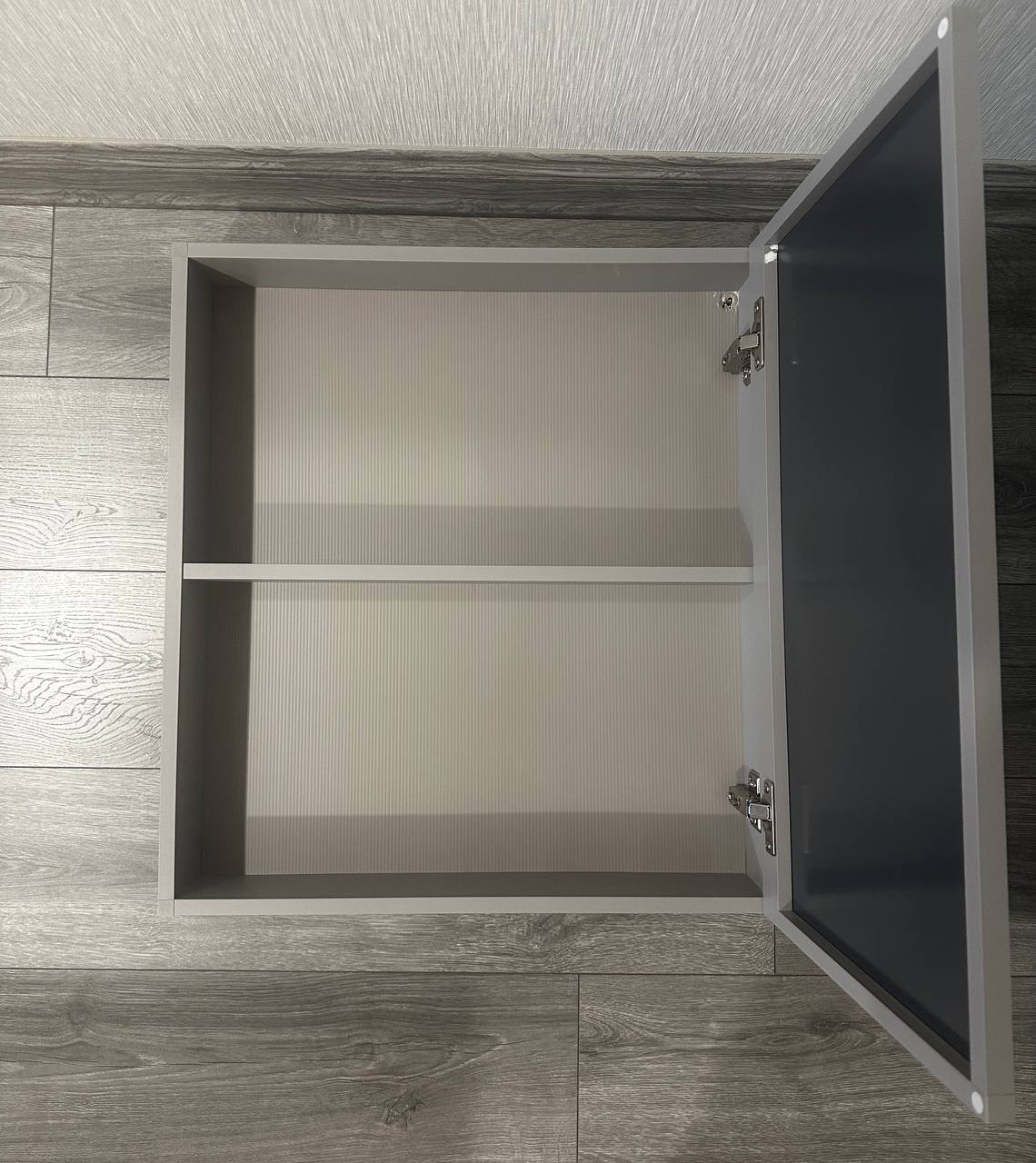 Зеркальный шкаф для ванной 55x60x8 см