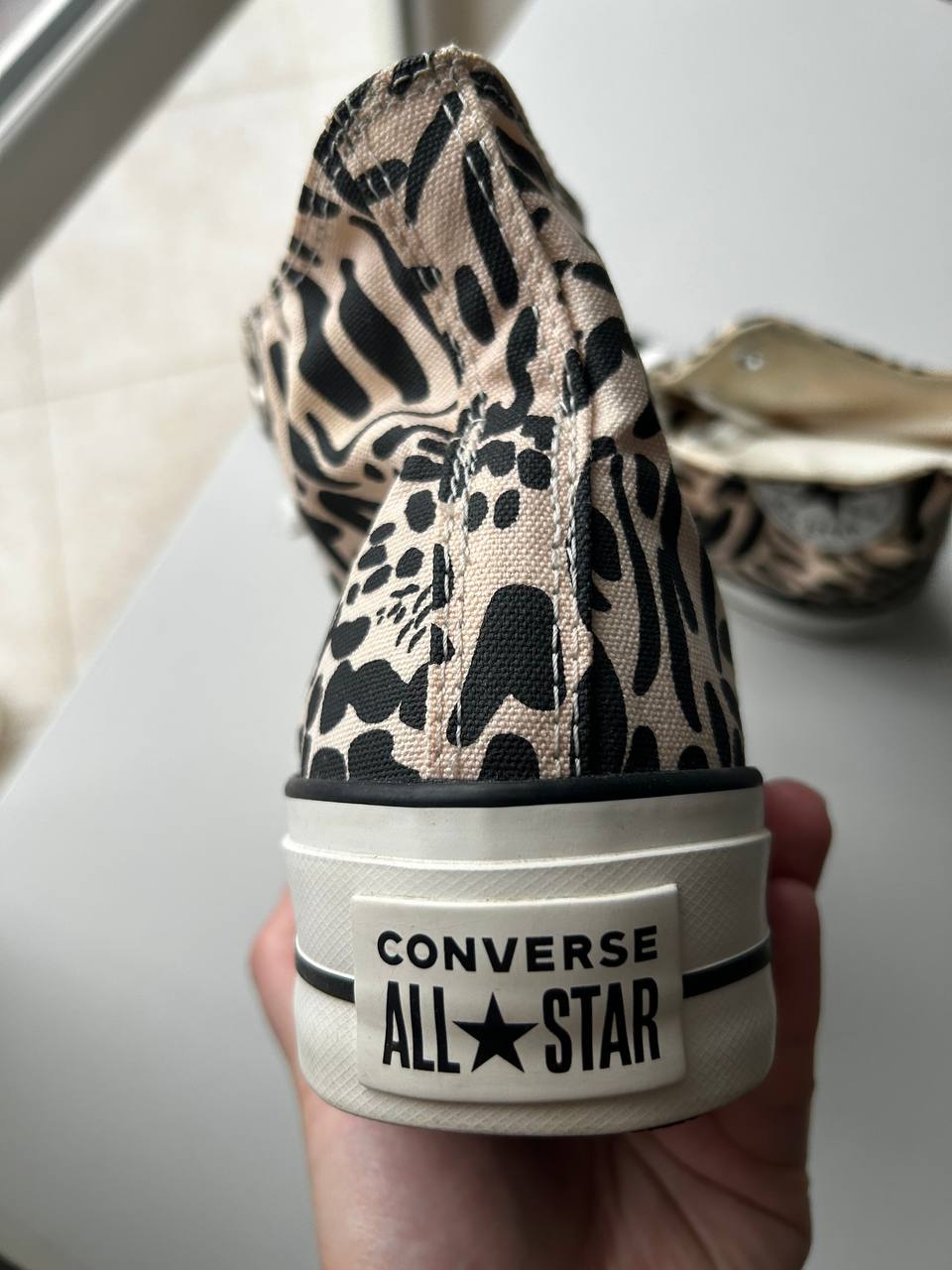 Кеды Converse Chuck Taylor All Star Lift Hi леопард