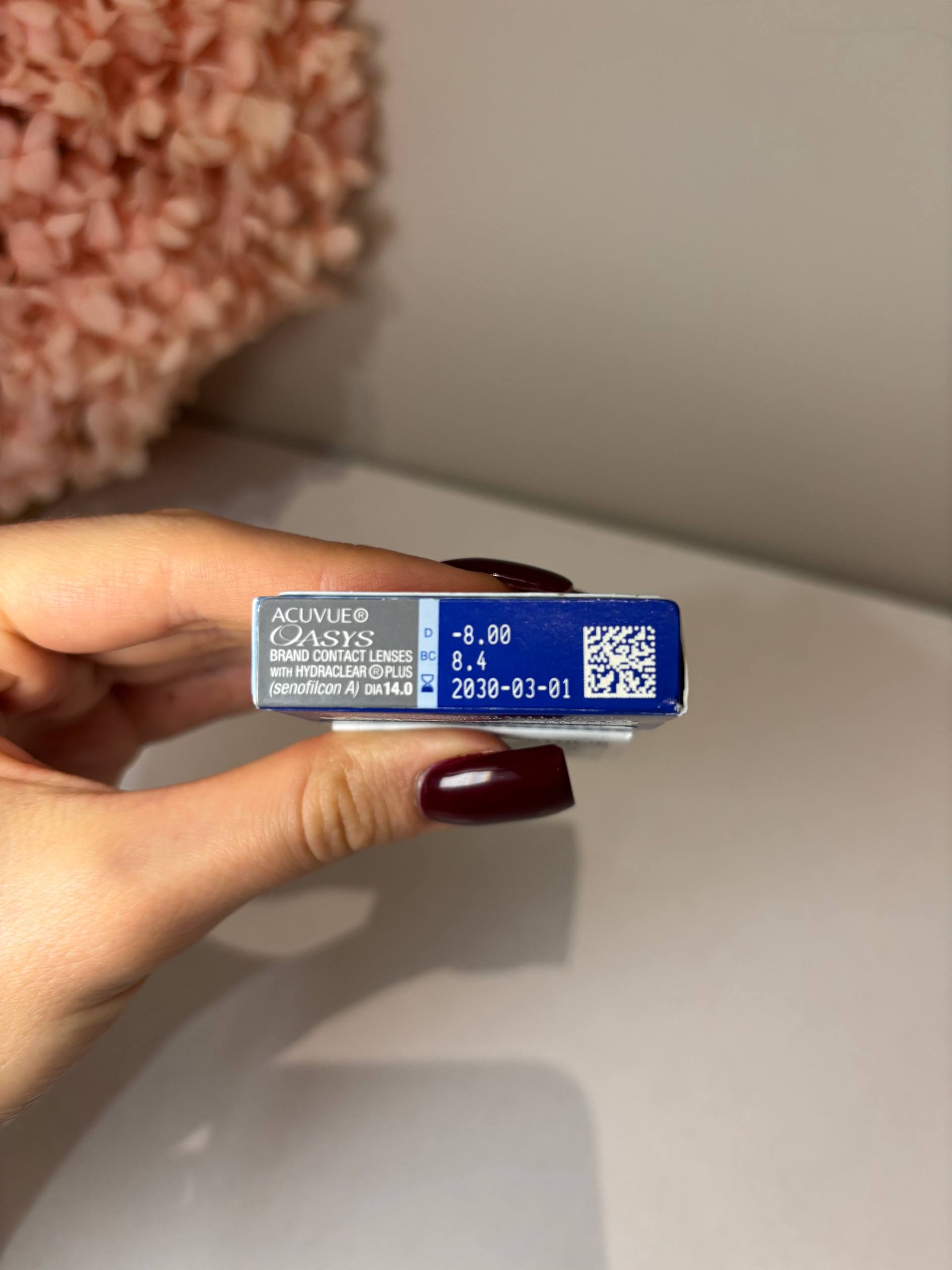 Контактные линзы Acuvue Oasys (8 шт.) -8, 8.4