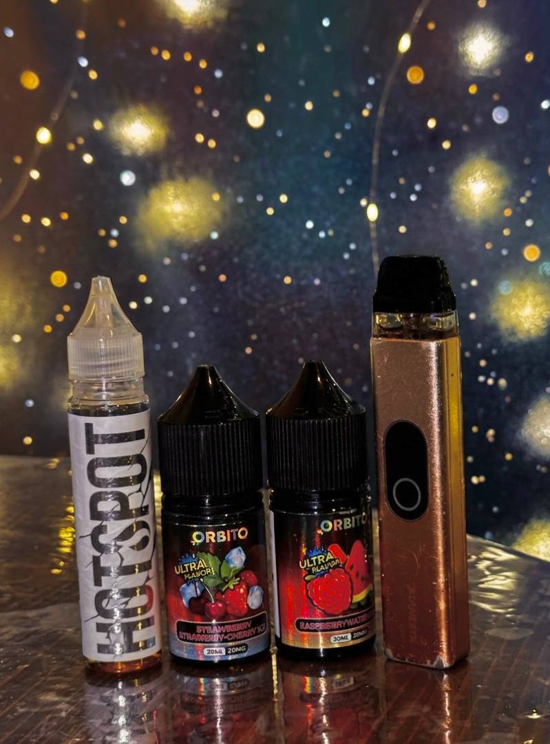 Vaporesso XROS 4 под-система + жидкости Orbito и Hotspot