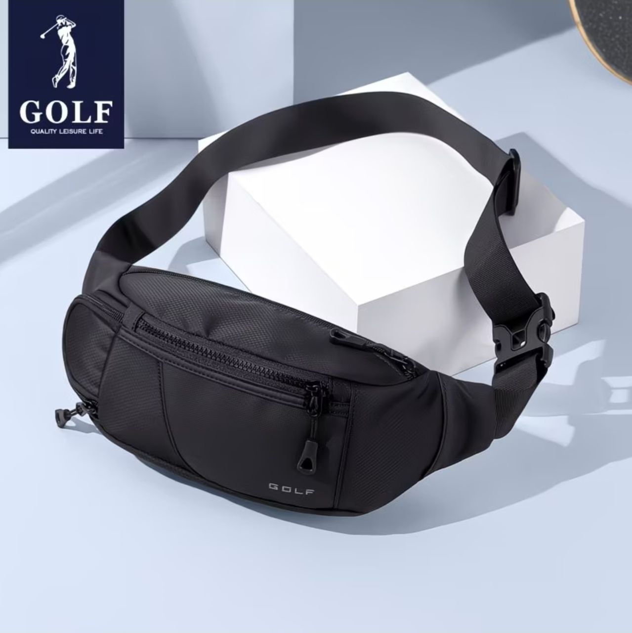 Мужская нагрудная сумка через плечо GOLF