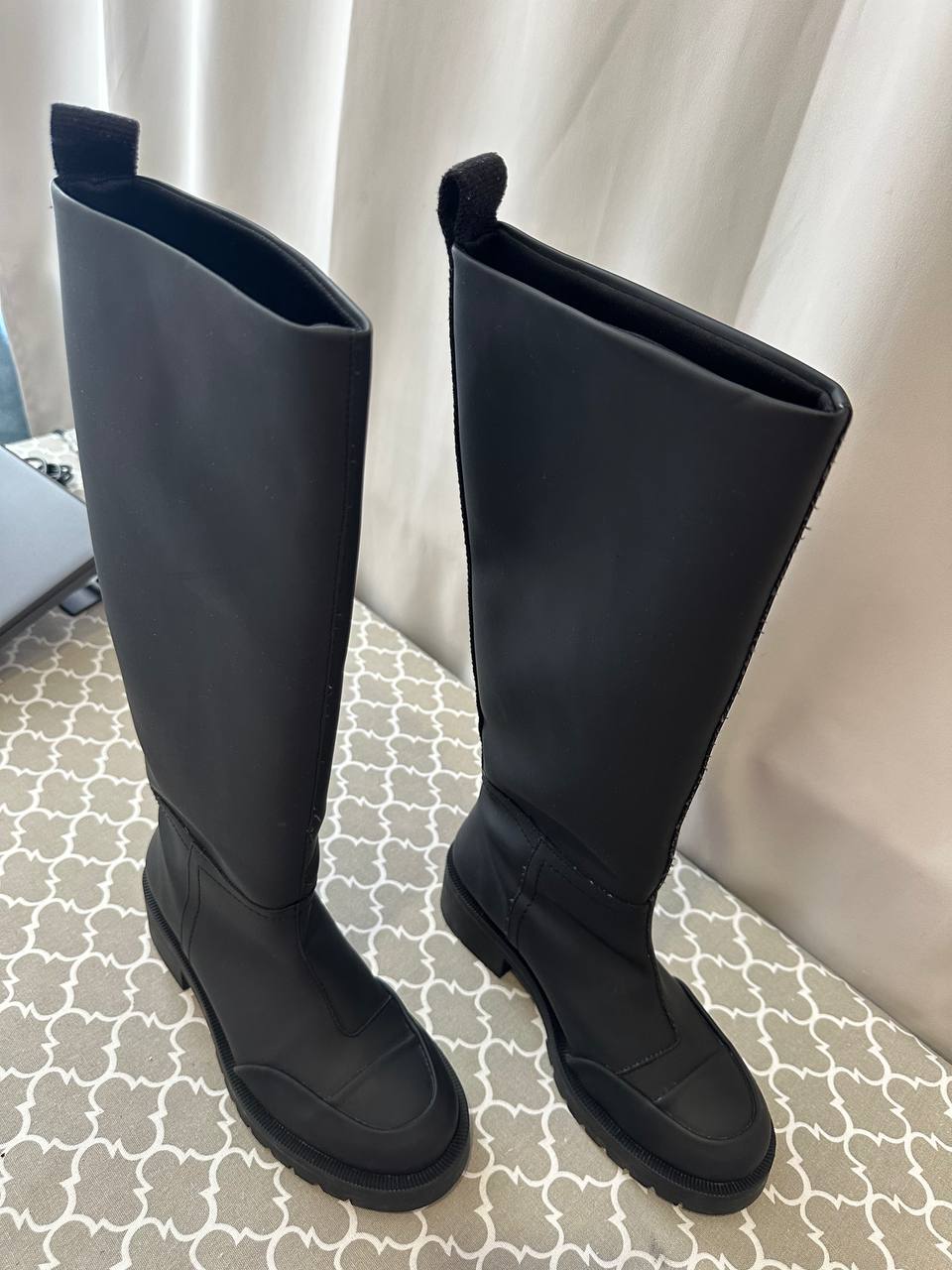 Сапоги Zara прорезиненные, размер 37-38