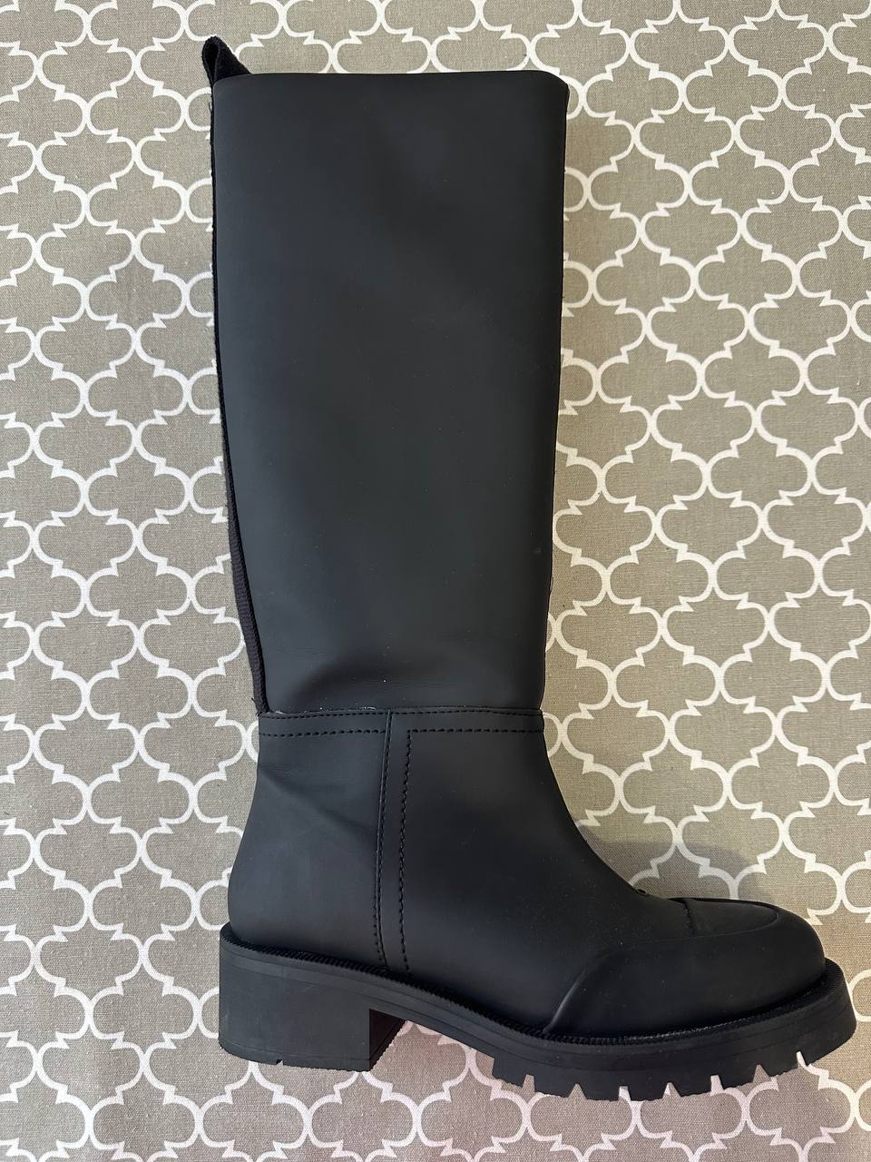 Сапоги Zara прорезиненные, размер 37-38
